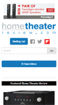Mobile Screenshot of hometheaterreview.com